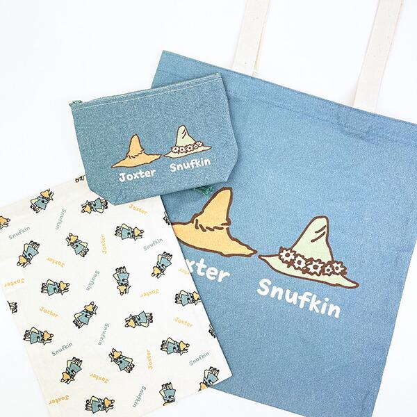 ムーミン ヨクサル＆スナフキン 舟形ポーチ 日本製 MOOMIN 商品画像6：キャラグッズPERFECT WORLD TOKYO
