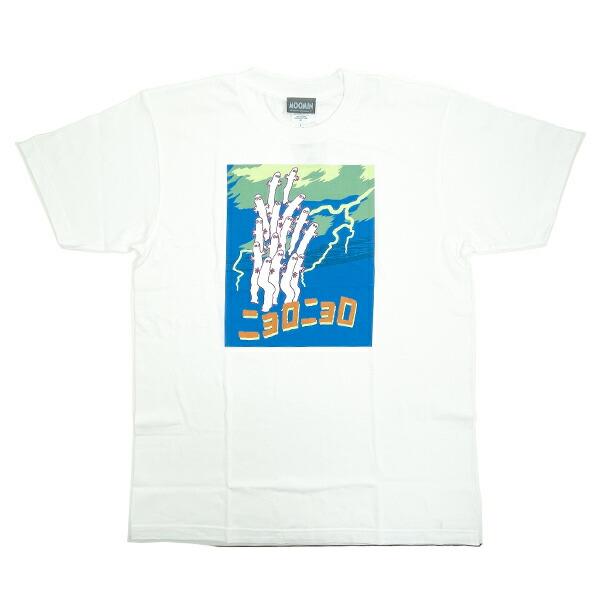 ムーミン ニョロニョロ 半袖Tシャツ ホワイト アパレル MOOMIN