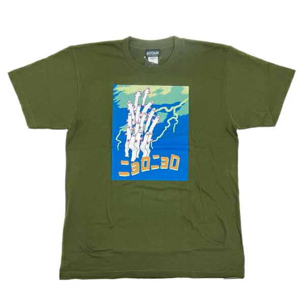 ムーミン ニョロニョロ 半袖Tシャツ グリーン アパレル MOOMIN