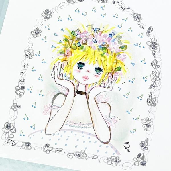 水森亜土 フォトアルバム 花かんむり 商品画像2：キャラグッズPERFECT WORLD TOKYO