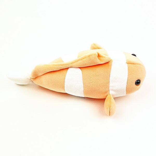 海中散歩 クマノミ ぬいぐるみ(S) ふわもこシリーズ 商品画像3：キャラグッズPERFECT WORLD TOKYO