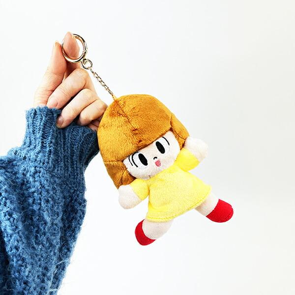 マムアン マスコット ブラウン×イエロー ぬいぐるみ 商品画像5：キャラグッズPERFECT WORLD TOKYO