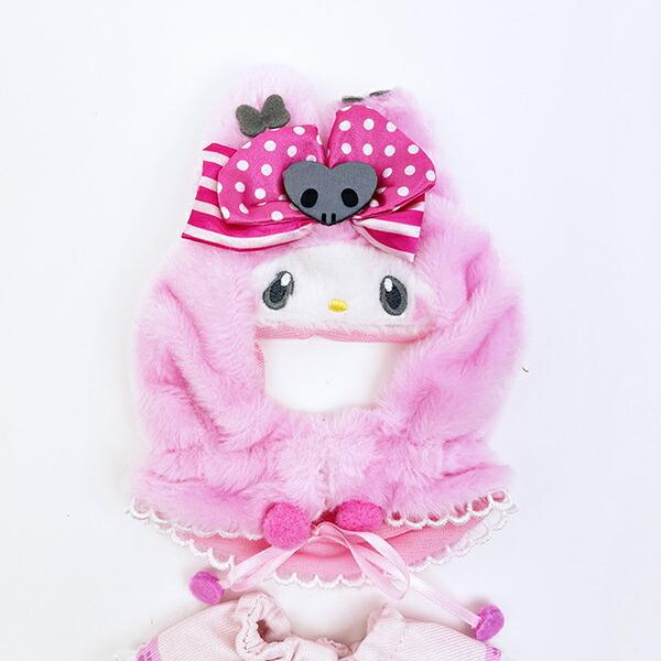 サンリオ マイメロディ50th ブラッシュコスチューマー Sサイズ ぬい活 ぬいぐるみ用コスチューム Sanrio 商品画像2：キャラグッズPERFECT WORLD TOKYO