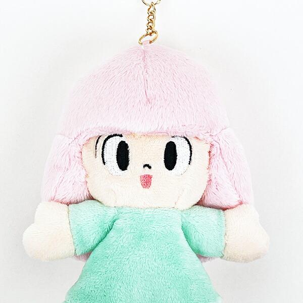 マムアン マスコット ピンク×グリーン ぬいぐるみ 商品画像2：キャラグッズPERFECT WORLD TOKYO