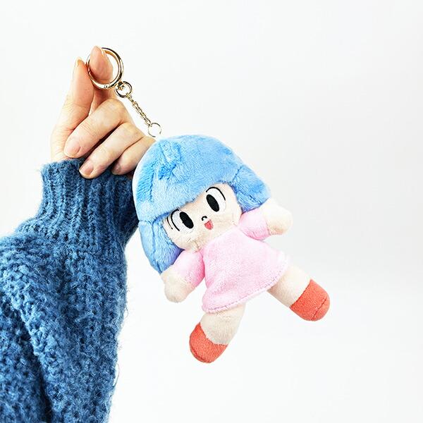 マムアン マスコット ブルー×ピンク ぬいぐるみ 商品画像5：キャラグッズPERFECT WORLD TOKYO
