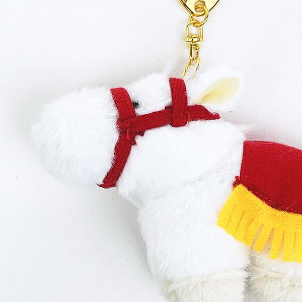 干支ぽちゃ うま(午) ぬいぐるみ ホワイト 商品画像2：キャラグッズPERFECT WORLD TOKYO