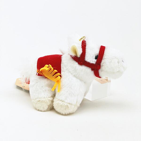 干支ぽちゃ うま(午) ぬいぐるみ ホワイト 商品画像3：キャラグッズPERFECT WORLD TOKYO