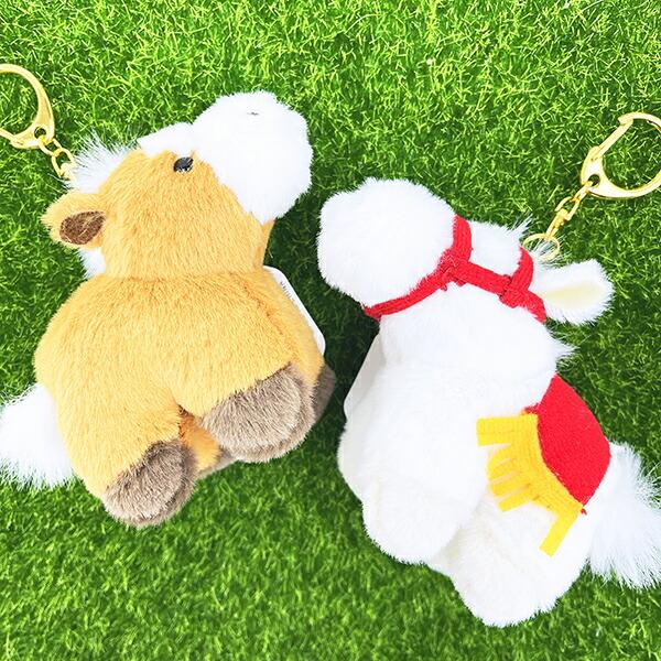 干支ぽちゃ うま(午) ぬいぐるみ ホワイト 商品画像6：キャラグッズPERFECT WORLD TOKYO