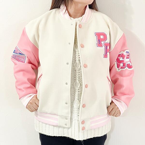 ピンクパンサー クールピンクパンサー スタジャン(L) キャラジャン アパレル 商品画像2：キャラグッズPERFECT WORLD TOKYO