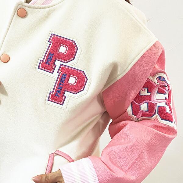 ピンクパンサー クールピンクパンサー スタジャン(L) キャラジャン アパレル 商品画像5：キャラグッズPERFECT WORLD TOKYO