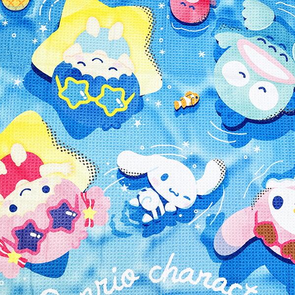 サンリオキャラクターズ サマーフローティング クイックドライバスタオル Sanrio 商品画像2：キャラグッズPERFECT WORLD TOKYO