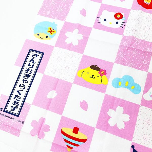 サンリオキャラクターズ さくら日和 手ぬぐい タオル キティ タオル 商品画像2：キャラグッズPERFECT WORLD TOKYO