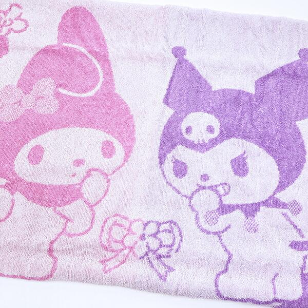サンリオ マイメロディ＆クロミ タオルまくらカバー ふりむきフラワー Sanrio 商品画像2：キャラグッズPERFECT WORLD TOKYO