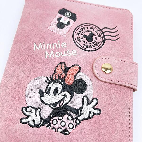 ディズニー ミニーマウス パスポートケース リボンスタンプ  Disney 商品画像2：キャラグッズPERFECT WORLD TOKYO