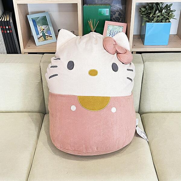 サンリオ ハローキティ くつろぎキティ ビーズクッション 大きい 商品画像2：キャラグッズPERFECT WORLD TOKYO