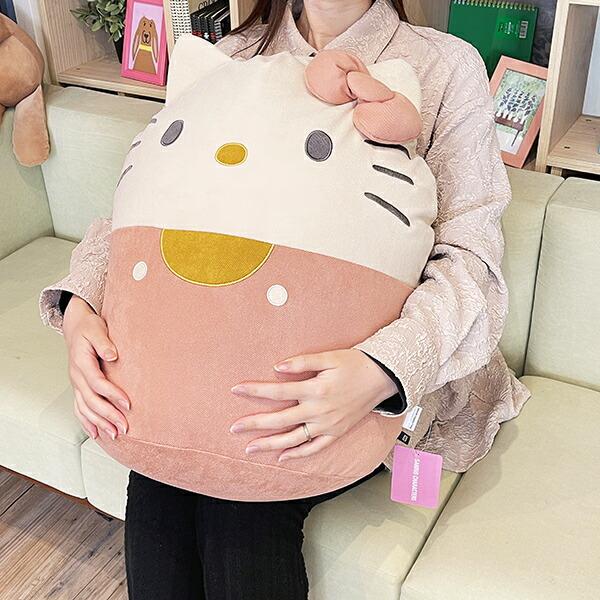 サンリオ ハローキティ くつろぎキティ ビーズクッション 大きい 商品画像4：キャラグッズPERFECT WORLD TOKYO