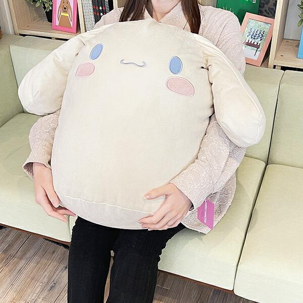 サンリオ シナモロール くつろぎシナモン ビーズクッション 大きい 商品画像4：キャラグッズPERFECT WORLD TOKYO