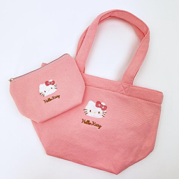 サンリオ ハローキティ ランチバッグ もこもこキティシリーズ Sanrio 商品画像7：キャラグッズPERFECT WORLD TOKYO