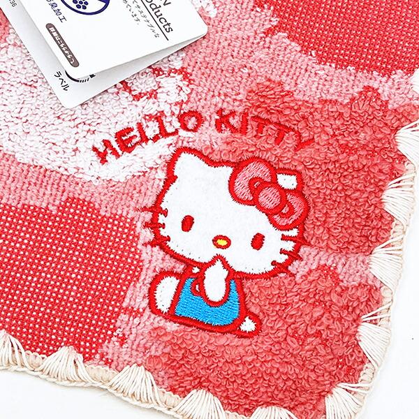 サンリオ ハローキティ タオルハンカチ キティシルエット Sanrio 商品画像2：キャラグッズPERFECT WORLD TOKYO