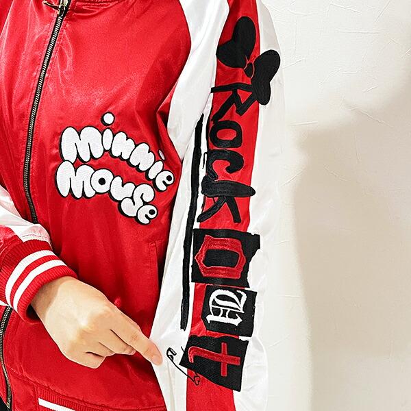 ディズニー ミニーマウス レッドガール スカジャン (L) ブルゾン アパレル Disney 商品画像2：キャラグッズPERFECT WORLD TOKYO