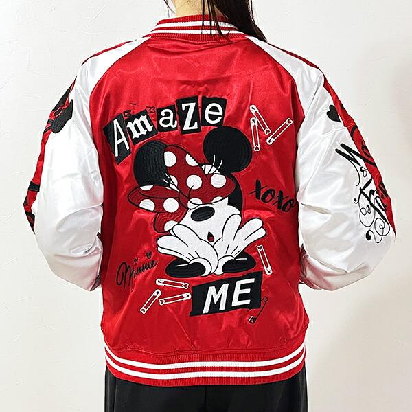 ディズニー ミニーマウス レッドガール スカジャン (L) ブルゾン アパレル Di･･･