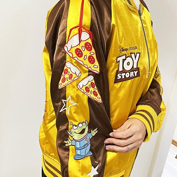 ディズニー トイストーリー トイズスペシャル スカジャン (L) ブルゾン アパレル Disney 商品画像3：キャラグッズPERFECT WORLD TOKYO
