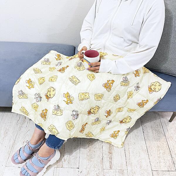 トムとジェリー メニーチーズ ポーチ付きブランケット 商品画像8：キャラグッズPERFECT WORLD TOKYO