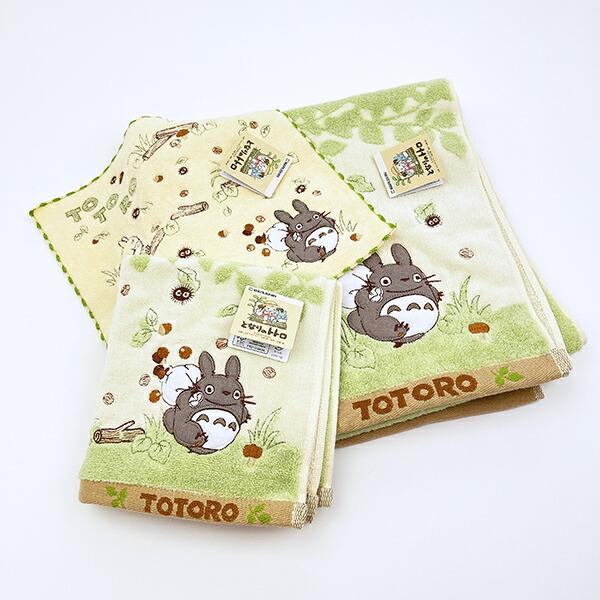 スタジオジブリ となりのトトロ 小道 ウォッシュタオル 商品画像4：キャラグッズPERFECT WORLD TOKYO