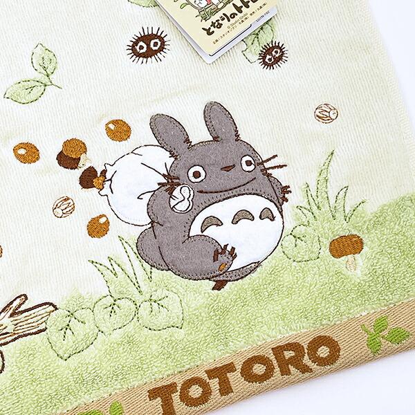 スタジオジブリ となりのトトロ 小道 バスタオル 商品画像2：キャラグッズPERFECT WORLD TOKYO