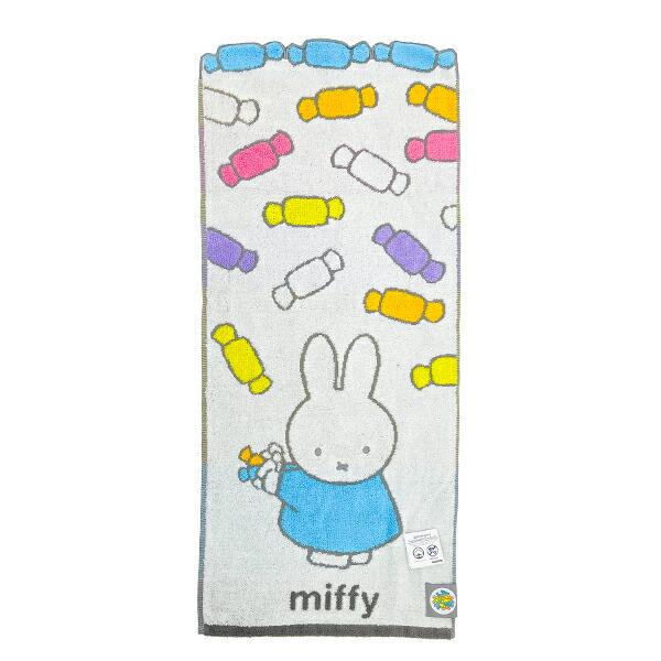 ミッフィー miffy キャラメル フェイスタオル