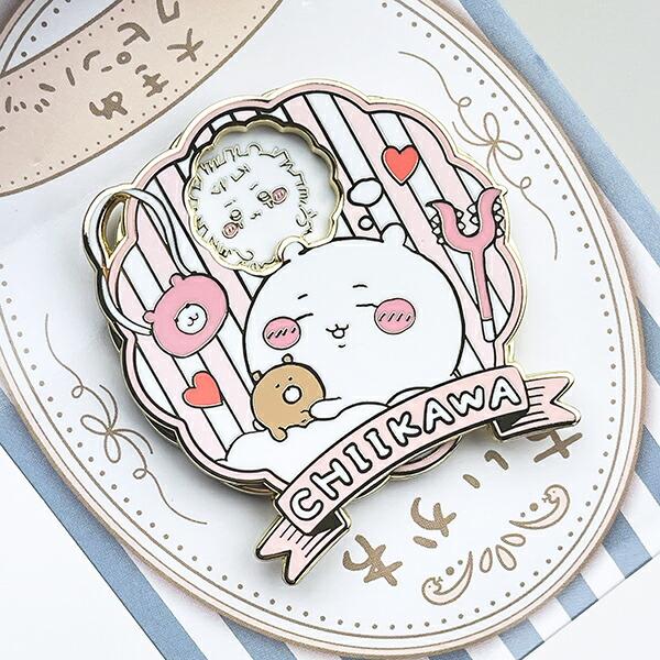 ちいかわ 大きめギミックピンバッジ 商品画像4：キャラグッズPERFECT WORLD TOKYO