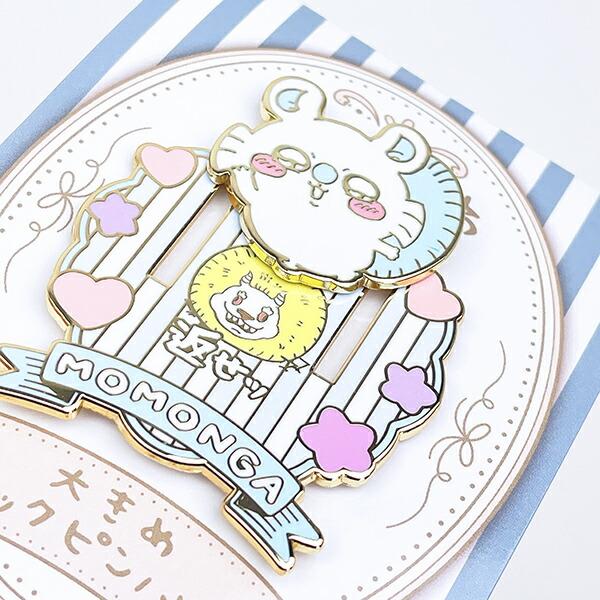 ちいかわ モモンガ 大きめギミックピンバッジ 商品画像3：キャラグッズPERFECT WORLD TOKYO