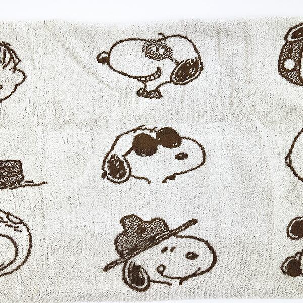 スヌーピー フェイス のびのびピローケース 枕カバー SNOOPY 商品画像2：キャラグッズPERFECT WORLD TOKYO