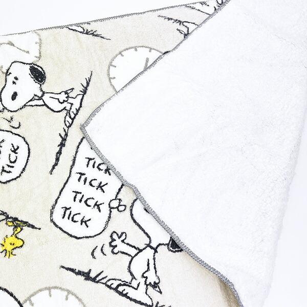 スヌーピー クロック クイックドライフェイスタオル SNOOPY 商品画像3：キャラグッズPERFECT WORLD TOKYO