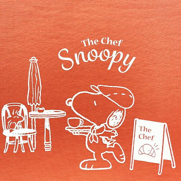 スヌーピー くるくるランチバッグ シェフ レッド お弁当 ランチ SNOOPY 商品画像2：キャラグッズPERFECT WORLD TOKYO