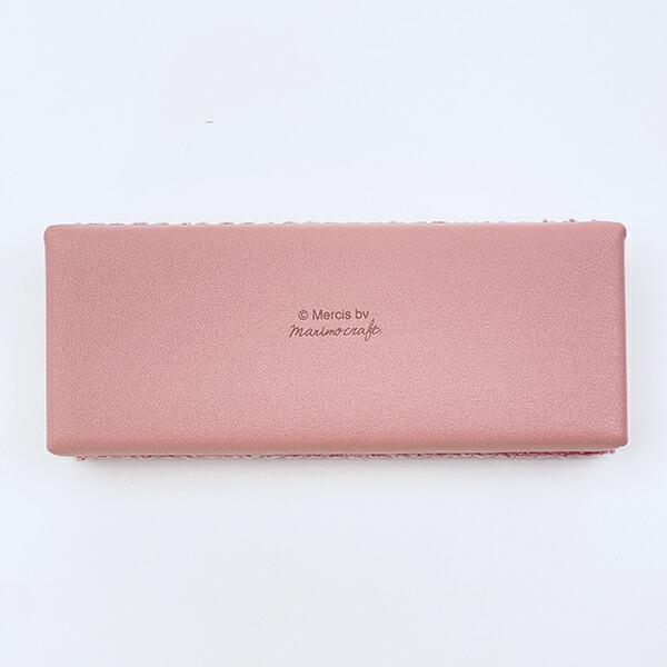 ミッフィー miffy メガネケース ピンク おかおコーデュロイシリーズ 眼鏡ケース 商品画像4：キャラグッズPERFECT WORLD TOKYO