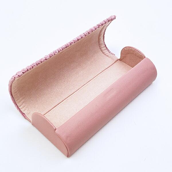 ミッフィー miffy メガネケース ピンク おかおコーデュロイシリーズ 眼鏡ケース 商品画像5：キャラグッズPERFECT WORLD TOKYO