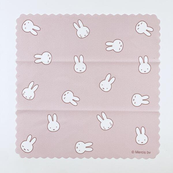 ミッフィー miffy メガネケース ピンク おかおコーデュロイシリーズ 眼鏡ケース 商品画像6：キャラグッズPERFECT WORLD TOKYO