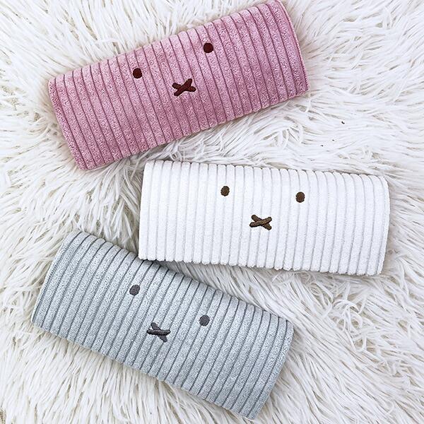 ミッフィー miffy メガネケース ピンク おかおコーデュロイシリーズ 眼鏡ケース 商品画像8：キャラグッズPERFECT WORLD TOKYO