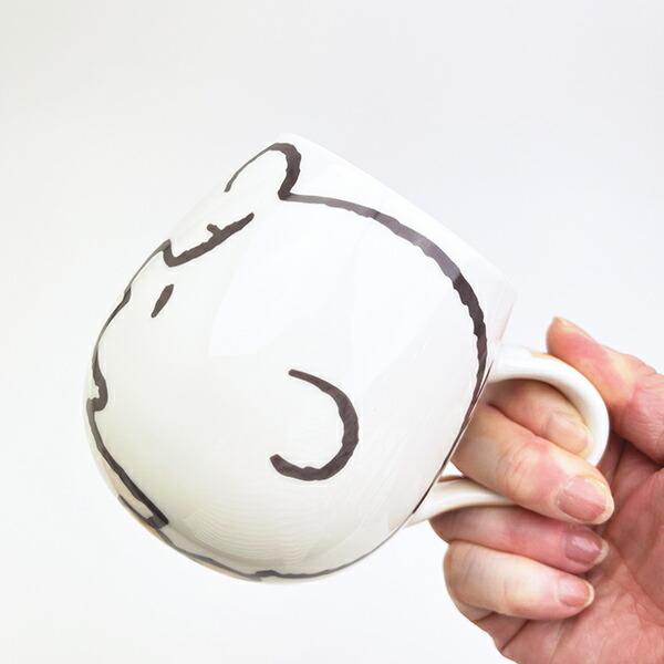 スヌーピー チャーリーブラウン フェイスマグカップ コップ リラックスタイムシリーズ SNOOPY 商品画像4：キャラグッズPERFECT WORLD TOKYO