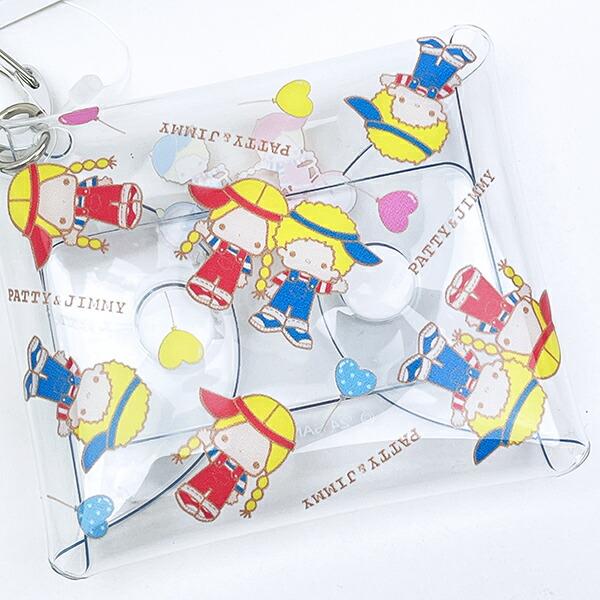 サンリオ パティ＆ジミー クリアマルチケース(SS) ちらし Sanrio 商品画像2：キャラグッズPERFECT WORLD TOKYO