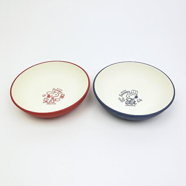 スヌーピー シェフシリーズ 抗菌ラウンドプレート(S) ブルー 食器 SNOOPY 商品画像5：キャラグッズPERFECT WORLD TOKYO