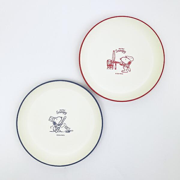 スヌーピー シェフシリーズ 抗菌ラウンドプレート(L) レッド 食器 SNOOPY 商品画像5：キャラグッズPERFECT WORLD TOKYO