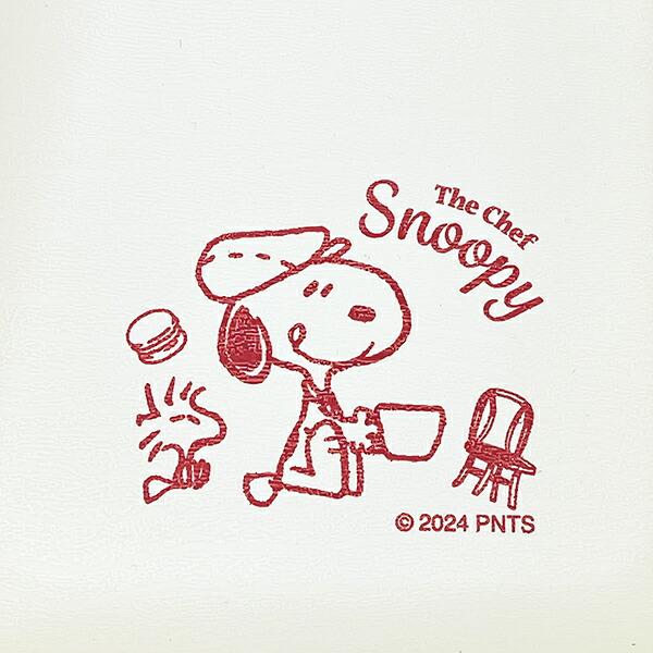 スヌーピー シェフシリーズ 抗菌スクエアプレート (レッド) 食器 SNOOPY 商品画像2：キャラグッズPERFECT WORLD TOKYO