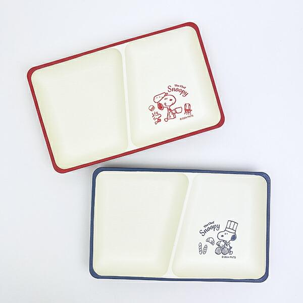 スヌーピー シェフシリーズ 抗菌スクエアプレート (レッド) 食器 SNOOPY 商品画像5：キャラグッズPERFECT WORLD TOKYO