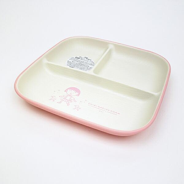 ちびまる子ちゃん スクエアワンプレート(L) 食器 日本製 商品画像4：キャラグッズPERFECT WORLD TOKYO