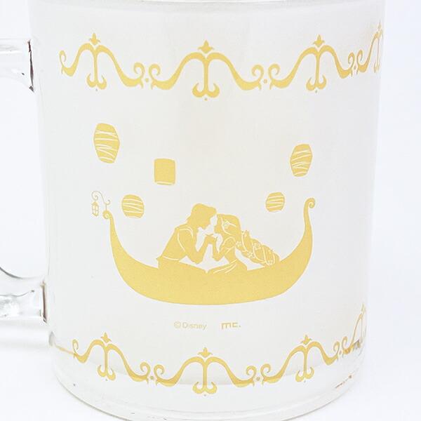 ディズニープリンセス ラプンツェル ガラスマグカップ (ランタン) コップ Disney 商品画像2：キャラグッズPERFECT WORLD TOKYO