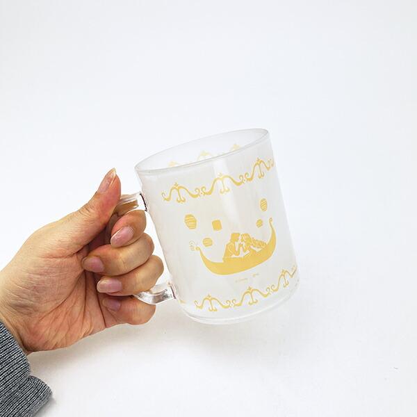 ディズニープリンセス ラプンツェル ガラスマグカップ (ランタン) コップ Disney 商品画像4：キャラグッズPERFECT WORLD TOKYO