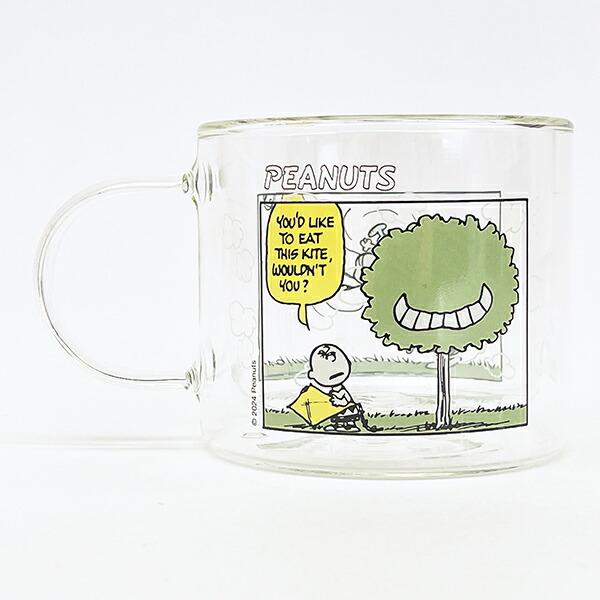 スヌーピー 凪食いの木 Wウォール耐熱マグ マグカップ SNOOPY 商品画像3：キャラグッズPERFECT WORLD TOKYO