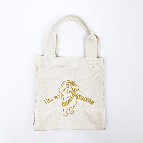 ディズニー くまのプーさん スクエアミニトートバッグ (王様) Disney 商品画像3：キャラグッズPERFECT WORLD TOKYO